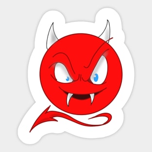 Devil emotes Sticker